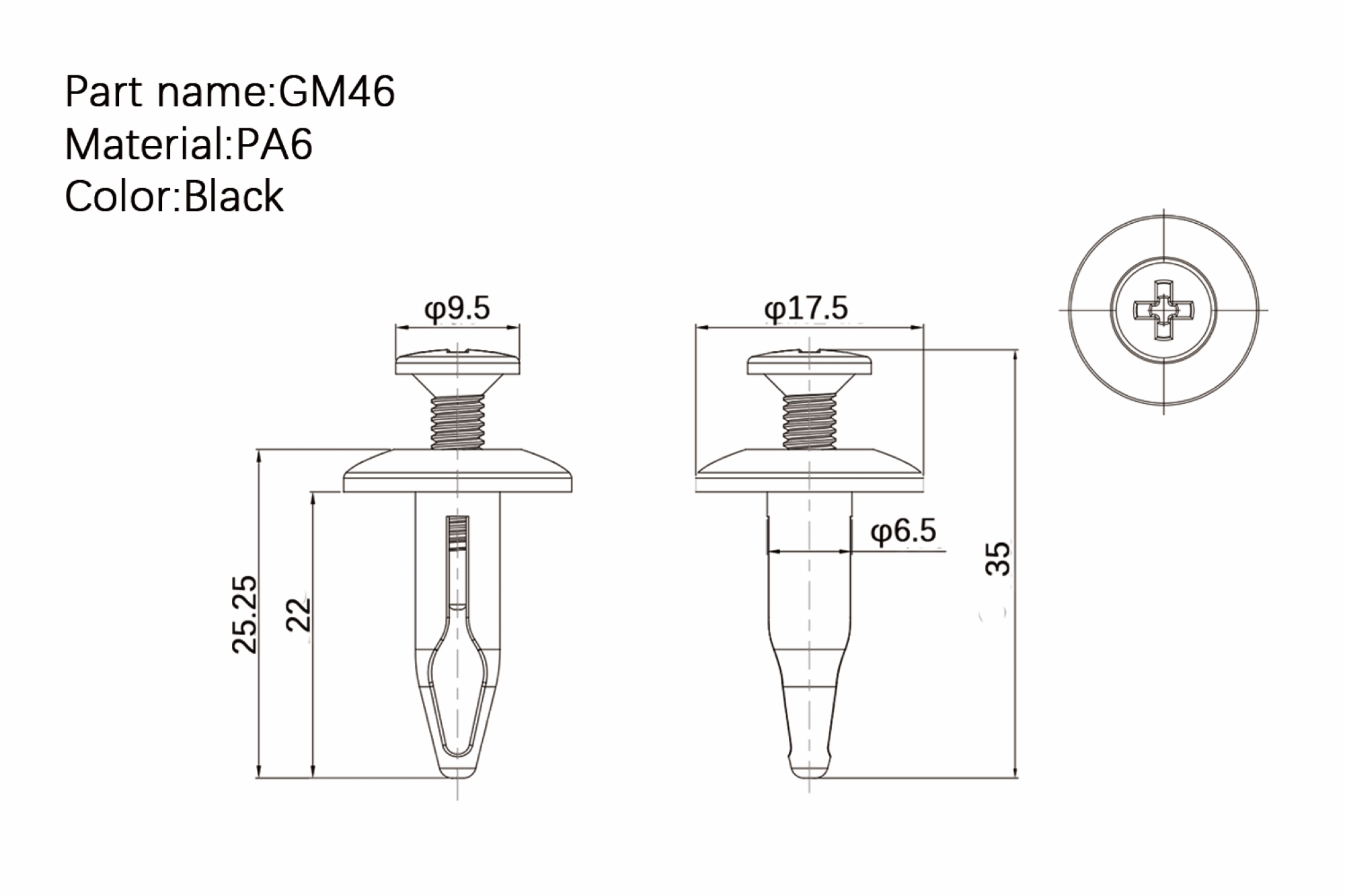 螺进式铆钉 GM-46